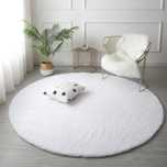 Dywan Okrągły Rabbit Strado 80X80 White (Biały)