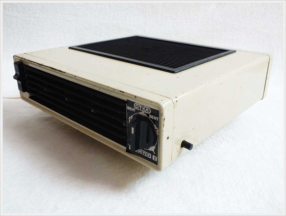 Stara Farelka ZSRR Radziecki termowentylator Veterok, czasy  PRL