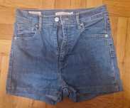 Shorty z wysokim stanem Jeans Levi's Premium rozmiar 26