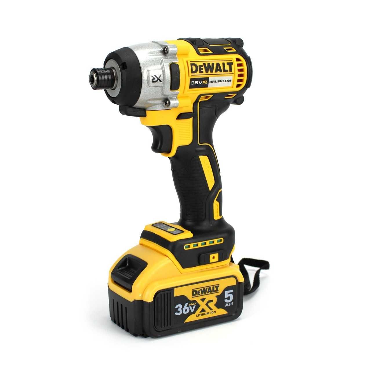 Безщітковий гвинтоверт DeWalt DCF887N (36V, 5AH) Акумуляторний Девольт