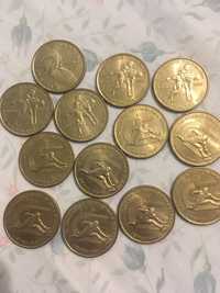Олімпійські.   Грецькі монети 1999 року