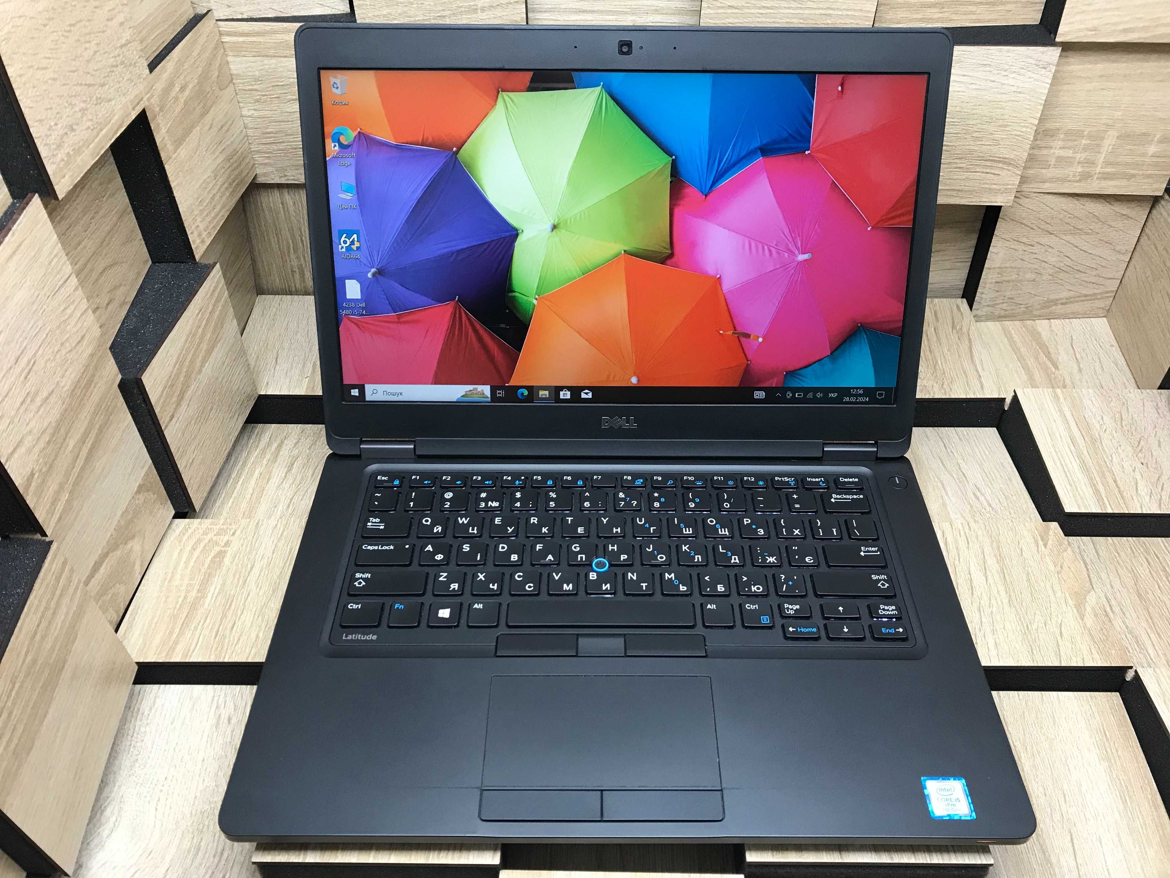 №4238 Ноутбук Dell Latitude 5480 14" FHD IPS/i5-7440HQ/RAM8Gb/SSD240Gb