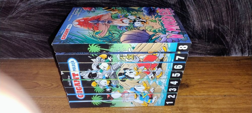 7522^6  Komiksy Gigant Poleca rok 2022 zestaw 234-241 Donald jak nowe