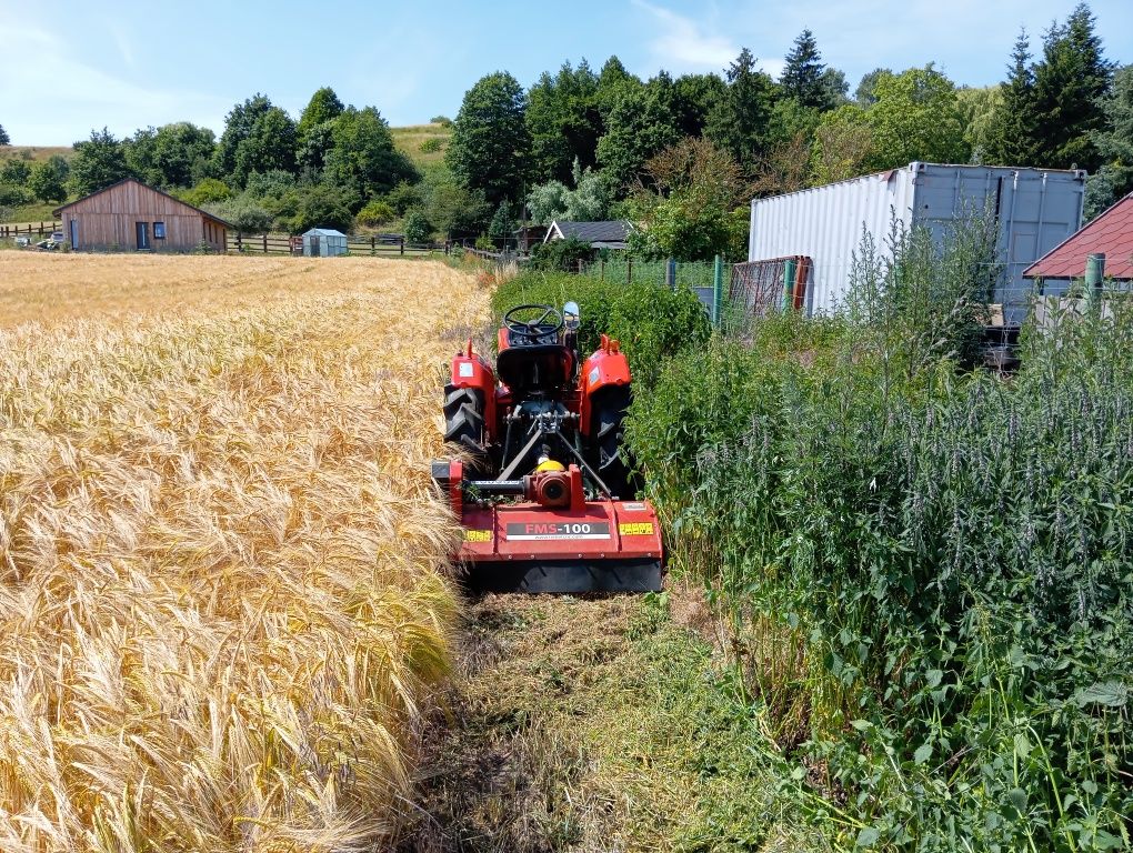 Mini traktor, glebogryzarka kosiarka, łyżka, równiarki, rębak, agregat