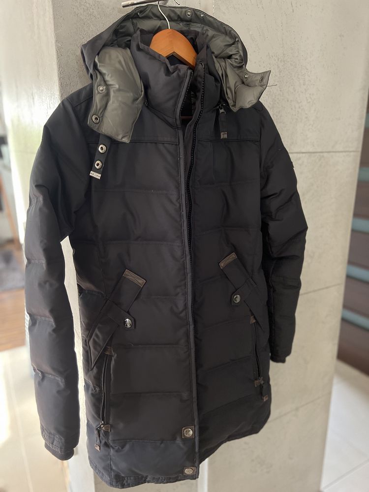 Kurtka puchowa pikowana parka Jean Paul premium