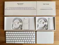 Magic Keyboard z Touch ID & Magic Trackpad - Klawiatura & Gładzik