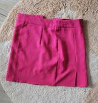 Spódnica mini damska trapezowa sinsay 36 S różowa