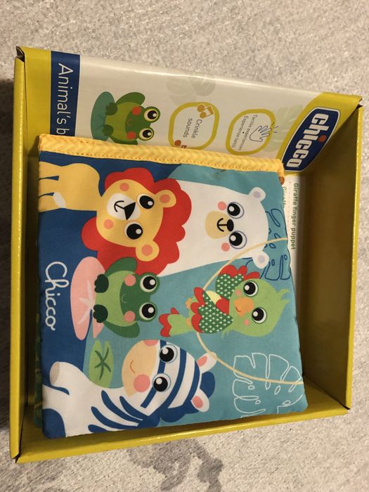 Chicco książeczka sensoryczna nowa