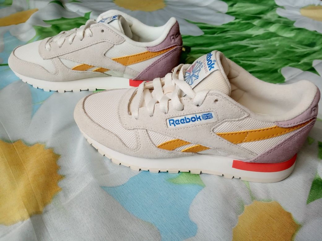 кросівки reebok leather