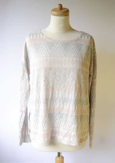 Sweter Oversize Wzory Aztec NOWY L Azteckie Only