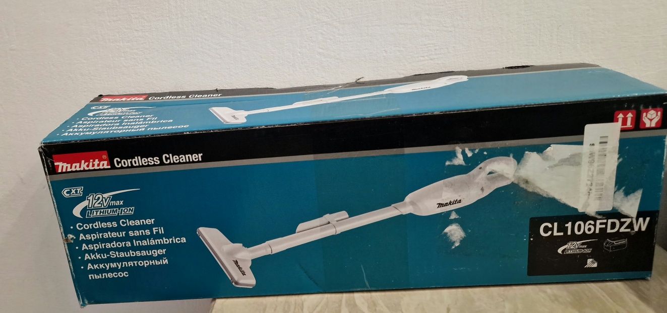 Пилосос акумуляторний Makita [CL106DZW]