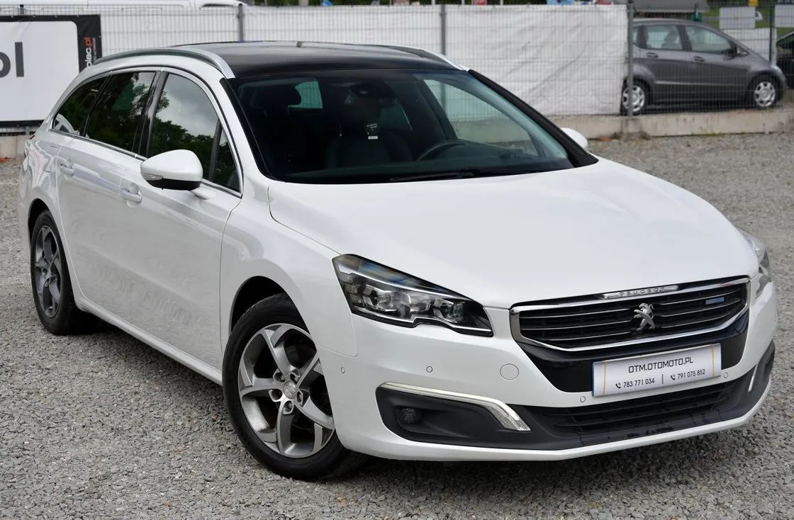 Peugeot 508 LED Navi Blis SKÓRA FULL LED grzane fotele