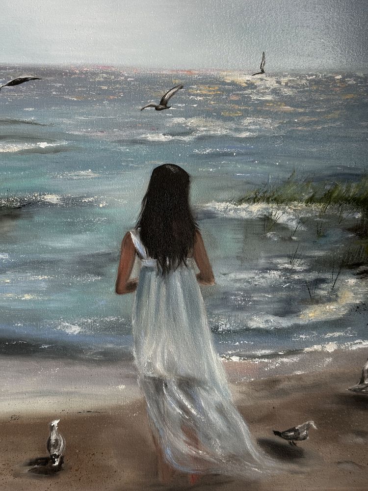 Картина «Там де раки співають» пейзаж, море