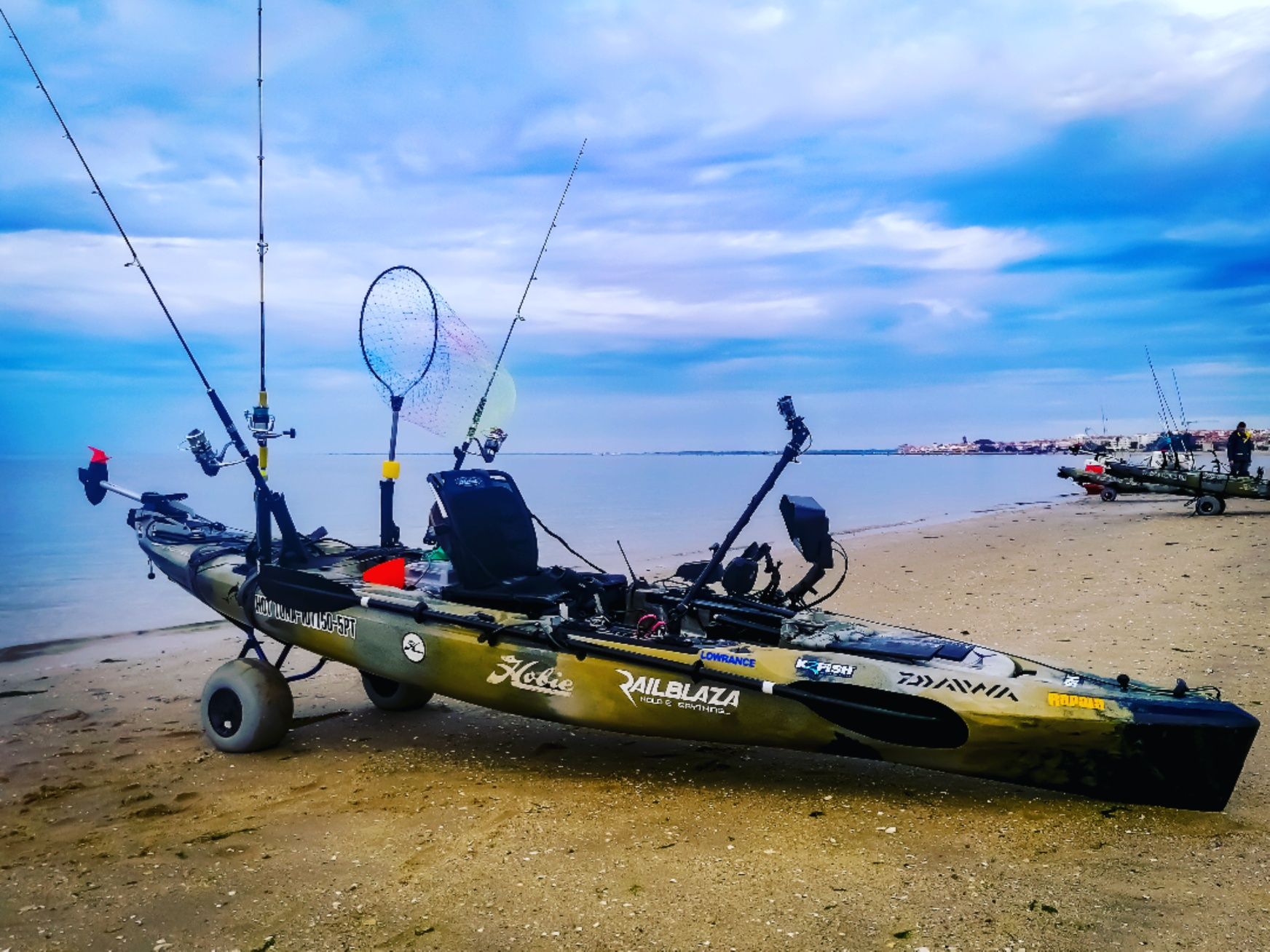 Kayak Hobie Outback + motor Torqueedo 403 AC