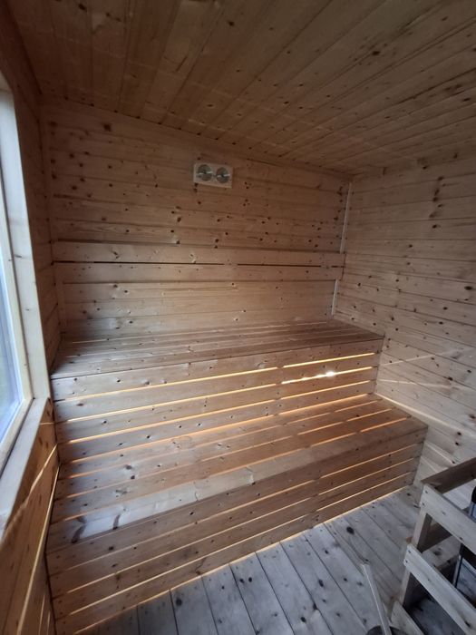 Sauna sucha fińska ogrodowa, zewnętrzna Dostępna od ręki!!!