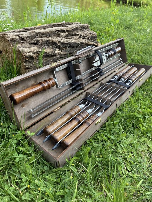 Набір шампурів  шампура на подарунок комплект