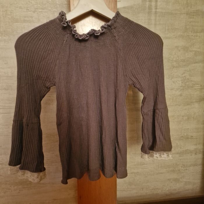 Tunica cor chocolate feminina