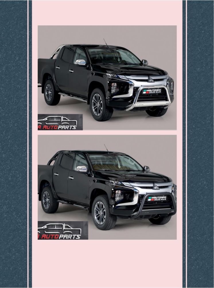 Bull-Bar | Estribos | Roll-Bar Mitsubishi L200