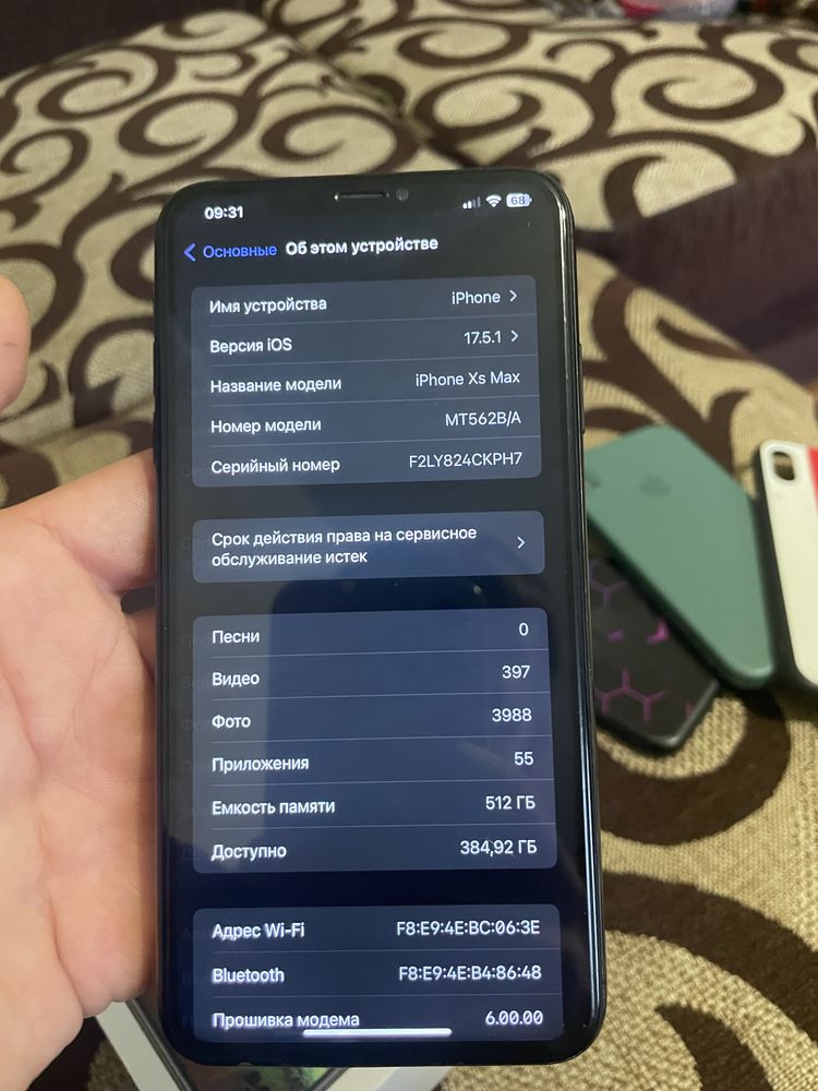 Apple XS Max 512gbt