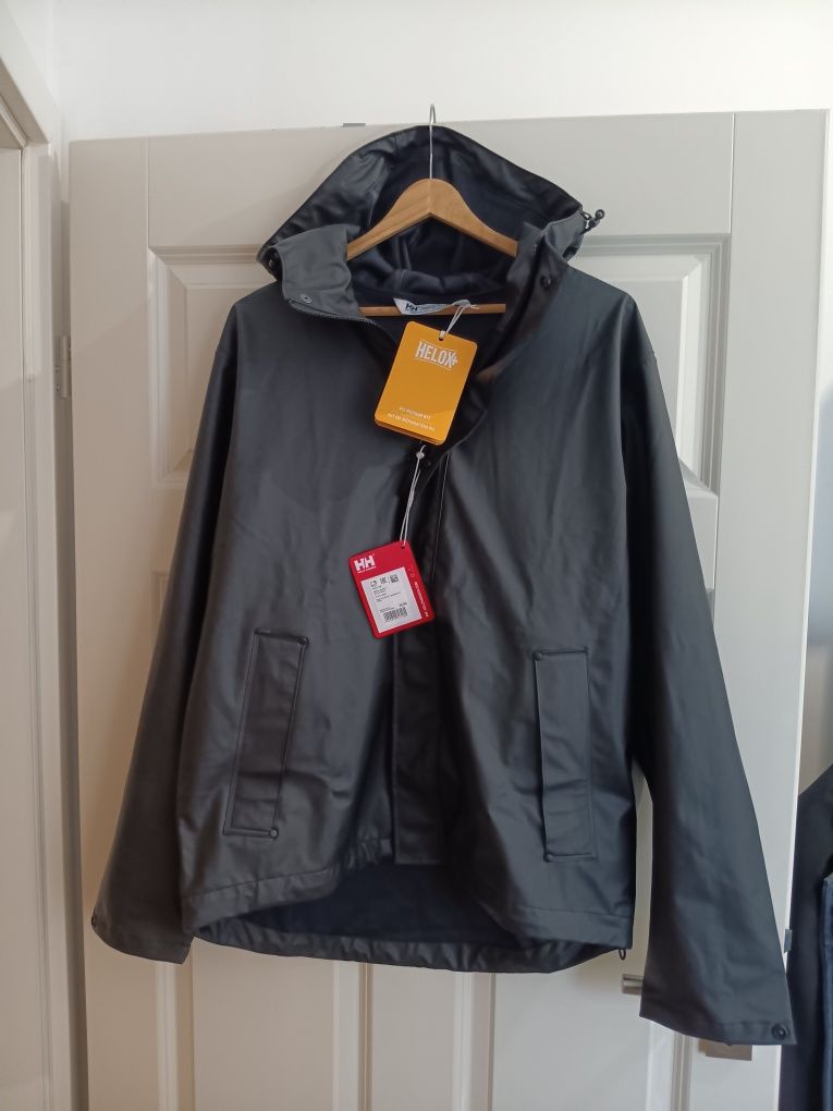 Kurtka przeciwdeszczowa damska Helly Hansen Moss black rozmiar M
