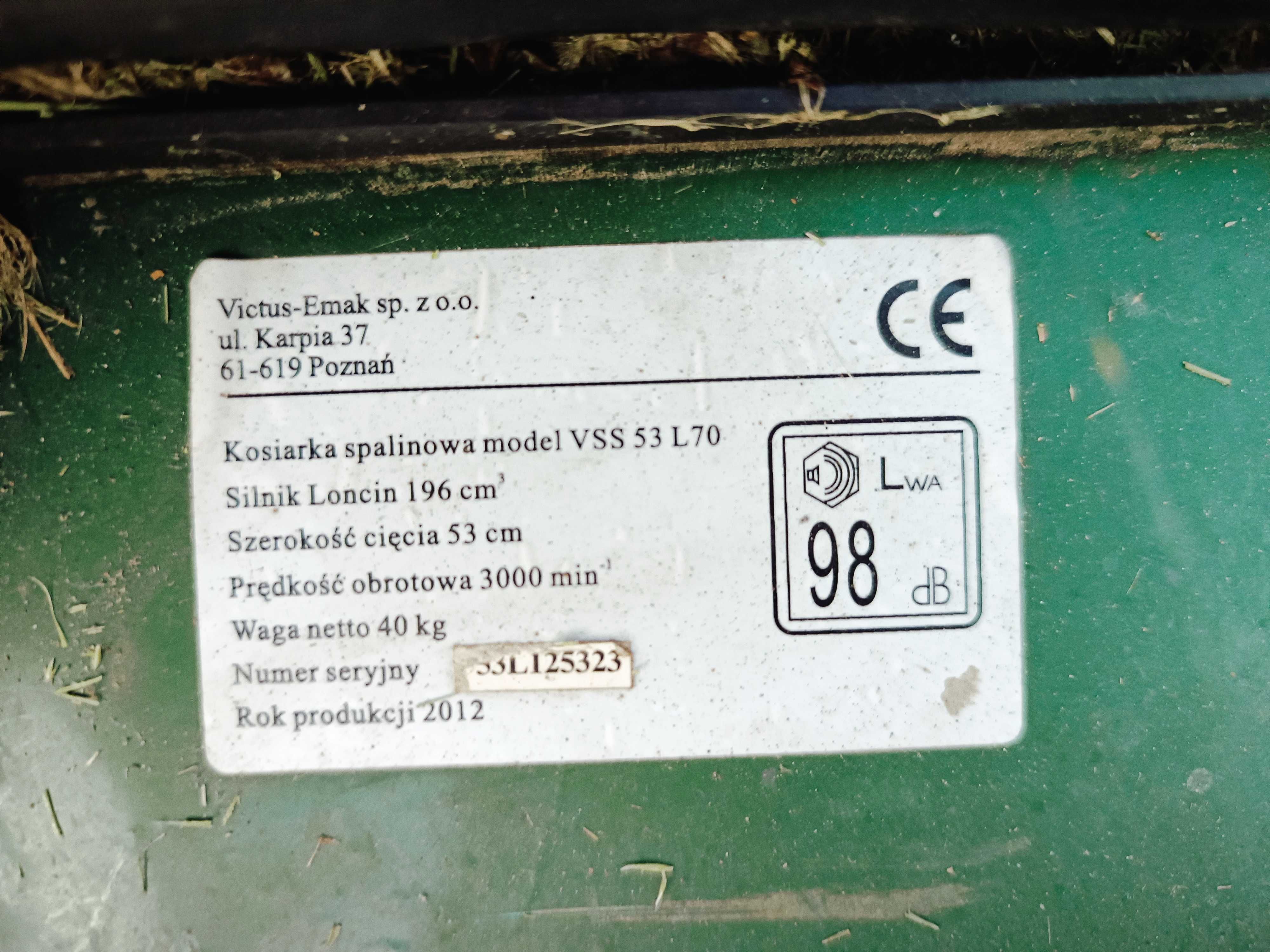 Kosiarka spalinowa VSS 53 L70
