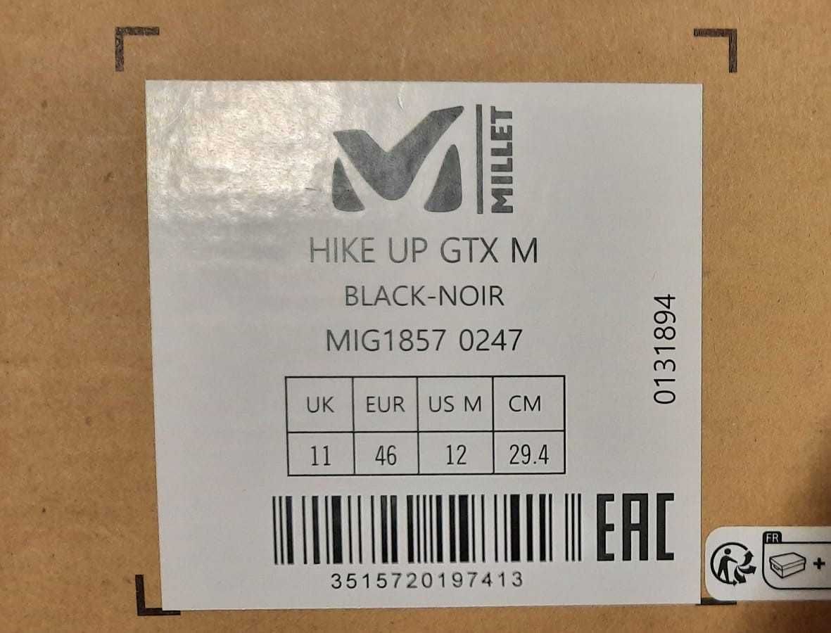 Buty Millet Hike Up GTX M - Gore Tex/Vibram NOWE
