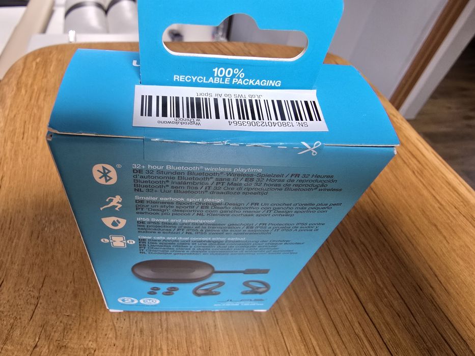 Słuchawki bezprzewodowe wokółuszne JLab Audio Go Air Sport