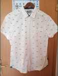 Camisa manga curta homem, carros tamanho L (tórax 110cm)
