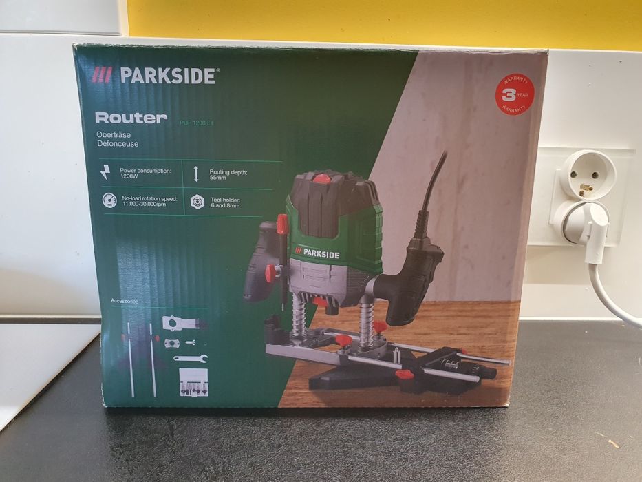 Frezarka PARKSIDE POF 1200 E4