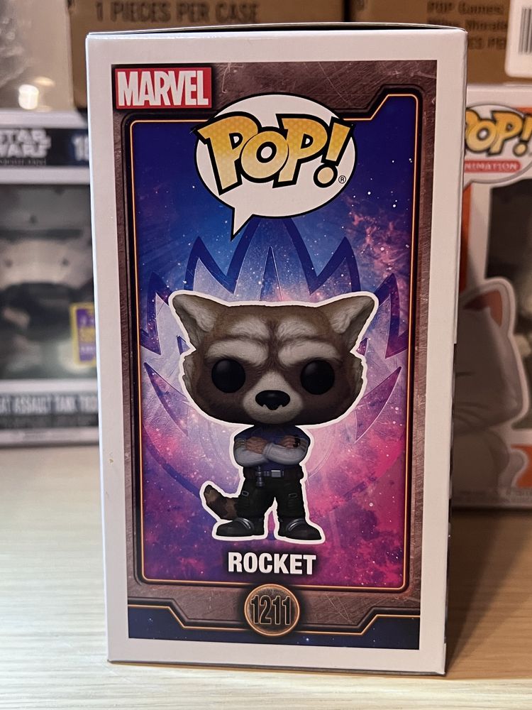 Rocket 1211 Marvel Guardians of The Galaxy Box Lunch Funko Pop
