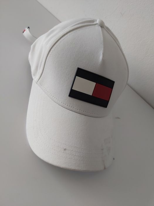 Czapka bejsbolówka TOMMY Hilfiger biała