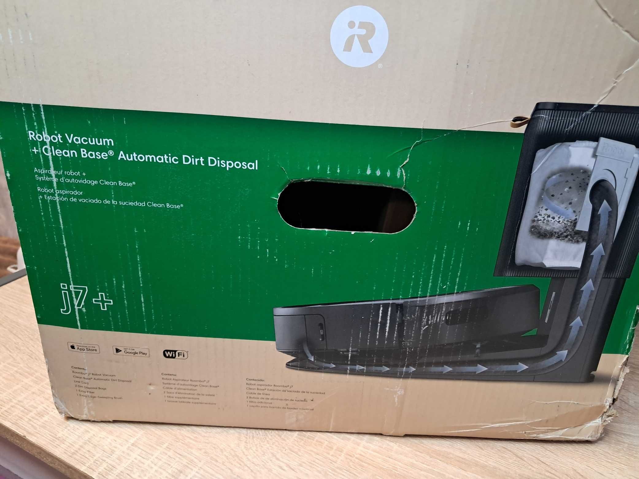 Неробочий робот пилосос iRobot Roomba J7+