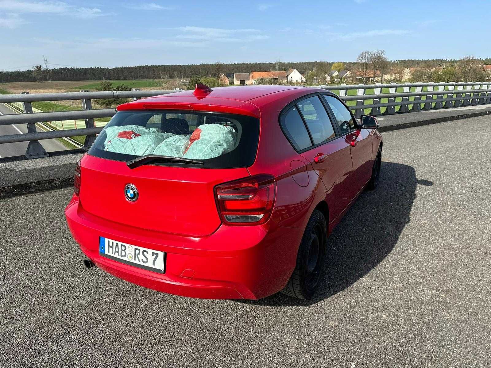 BMW Serii 1, 2012  - sprowadzony i opłacony. Niski przebieg.