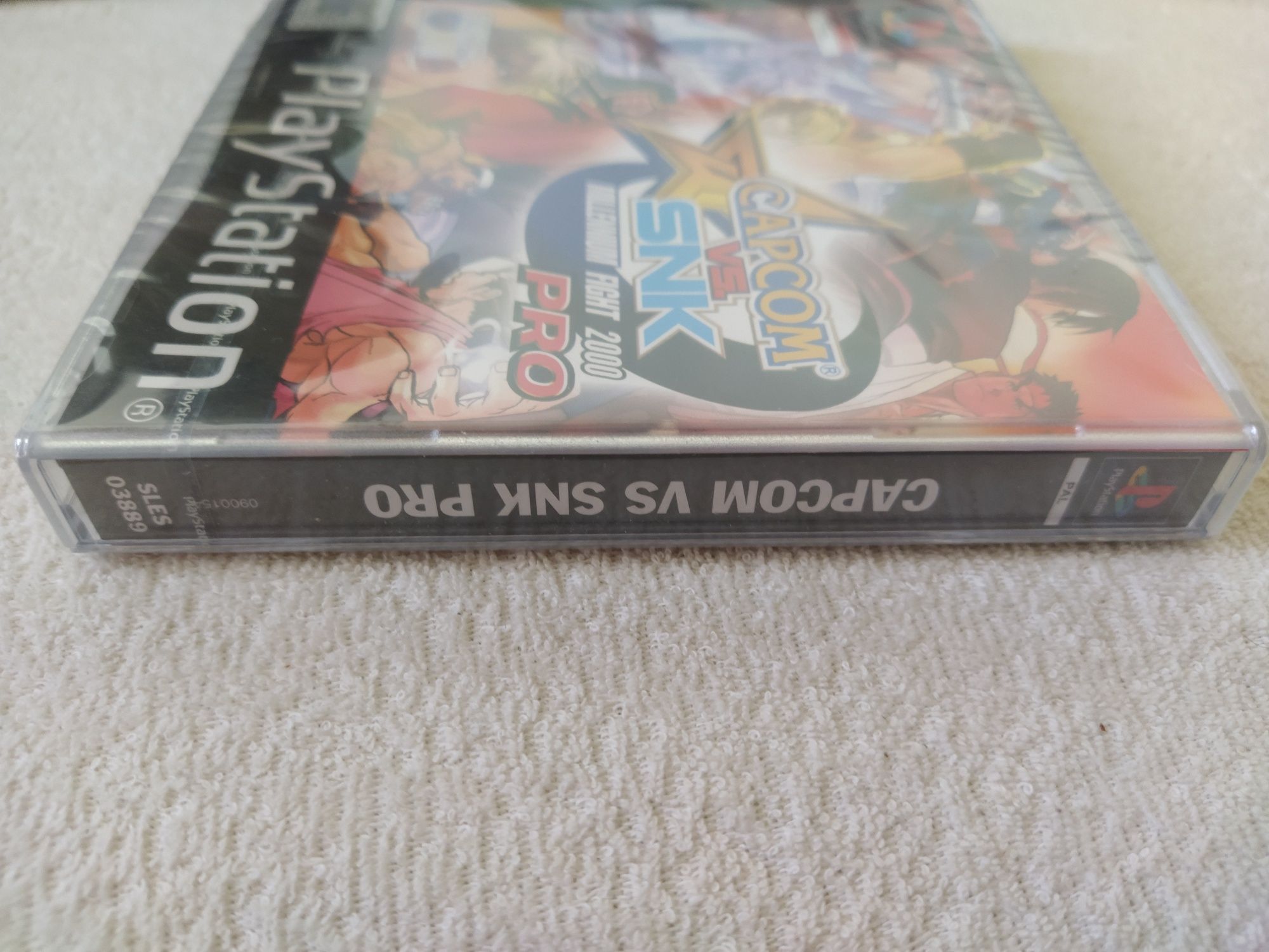 Ps1 psx one PlayStation Capcom vs SNK Millennium eng FOLIA pasek sony