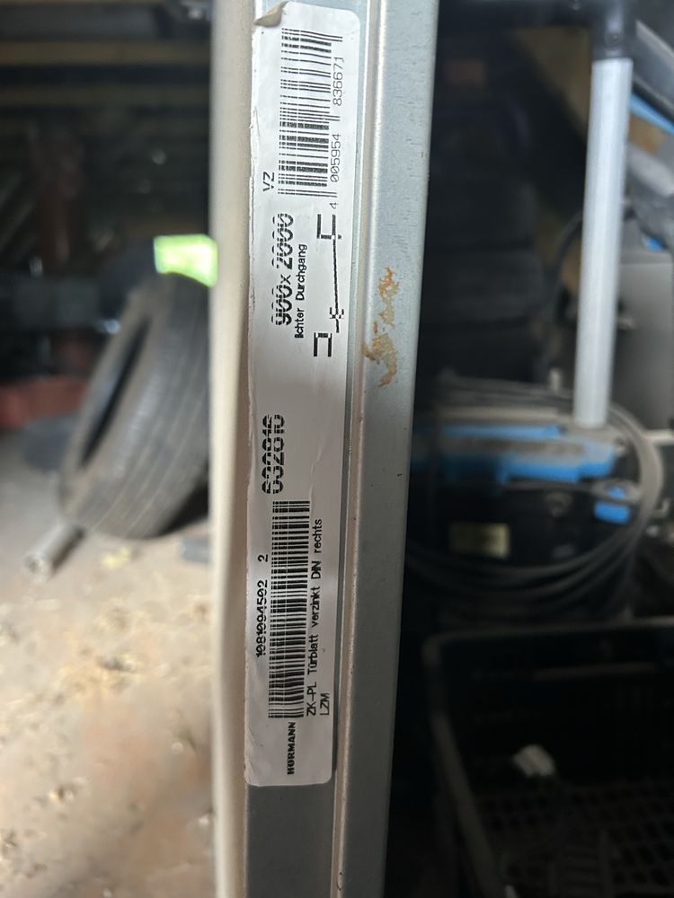 Drzwi tymczasowe horman 900 x 200
