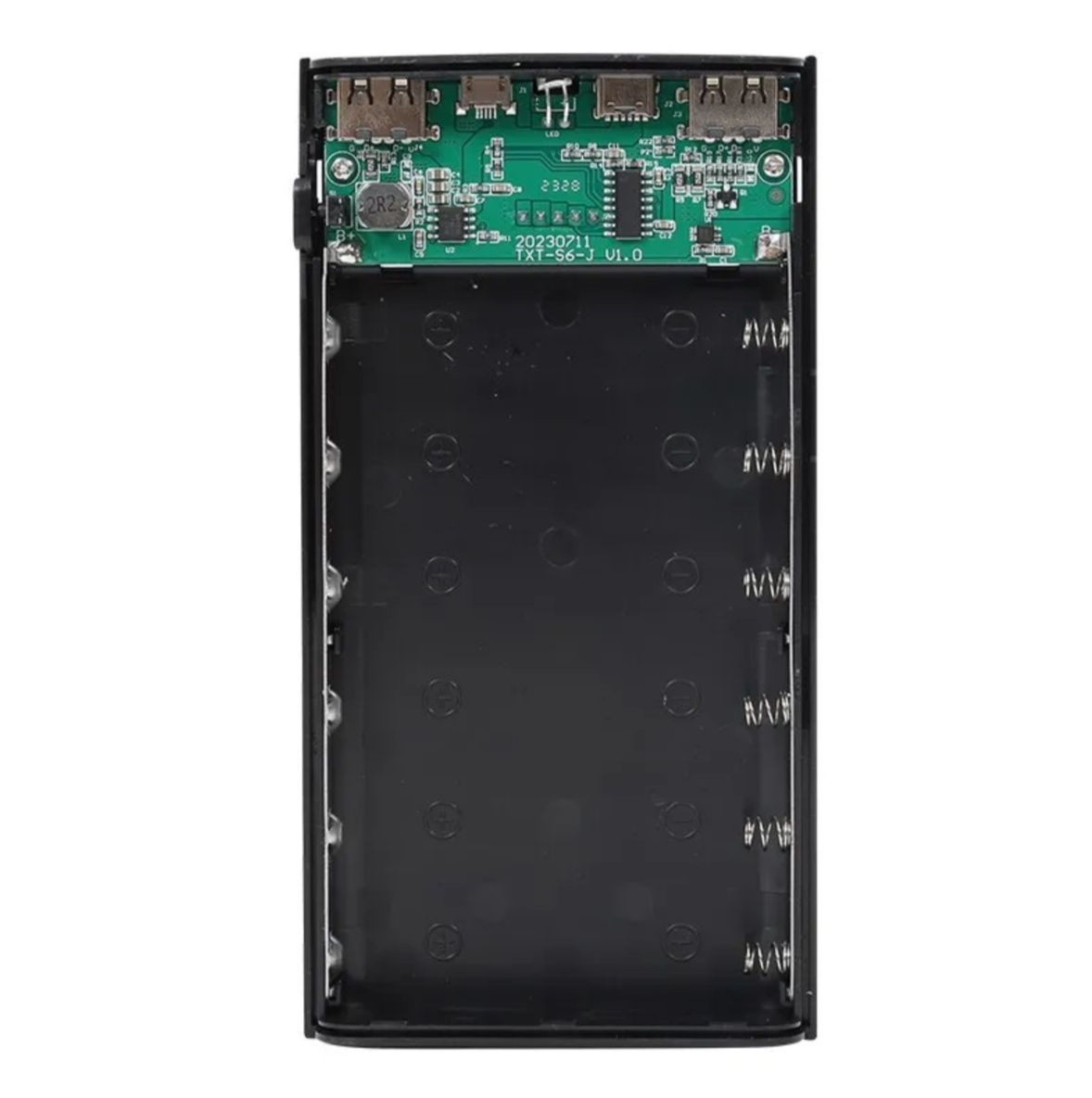 Корпус для POWERbank, 6 аккумул. DIY18650 Xiaomi Huawei iPhoneType C