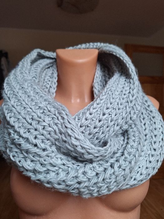 Super szary Komin dl.2×88 cm × 33 cm