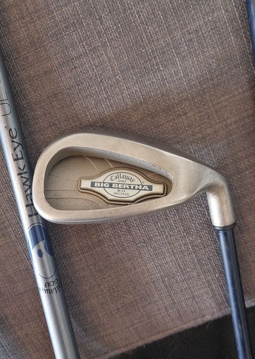 Set completo de Golfe Callaway Hawk Eye Titanium + Trolley + Saco