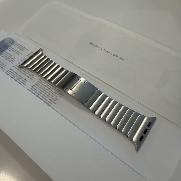 Apple Watch Silver Link Bracelet