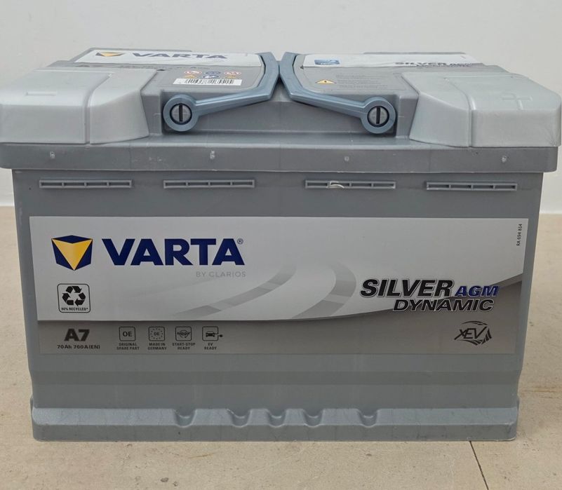 Bateria carro Varta AGM A7 NOVA