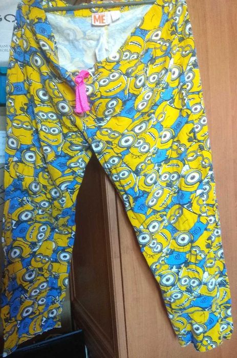 подросток штаны пижама для дома Despicable Me! Миньоны