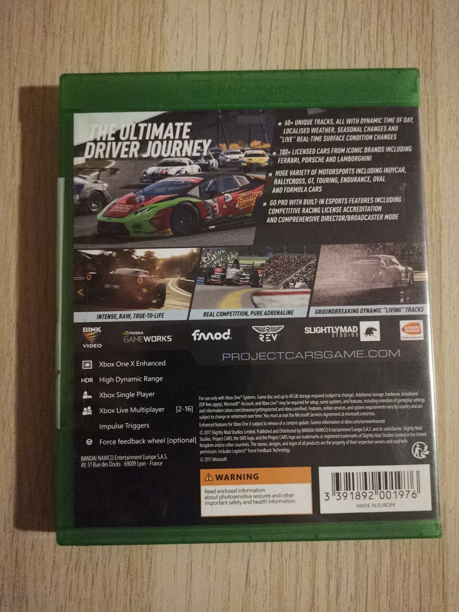 Project cars 2 Xbox One S X Series