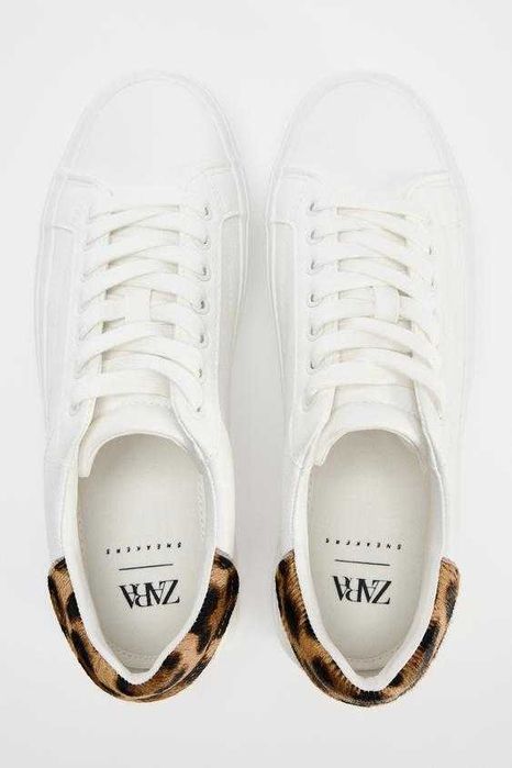 Tenisówki białe ZARA