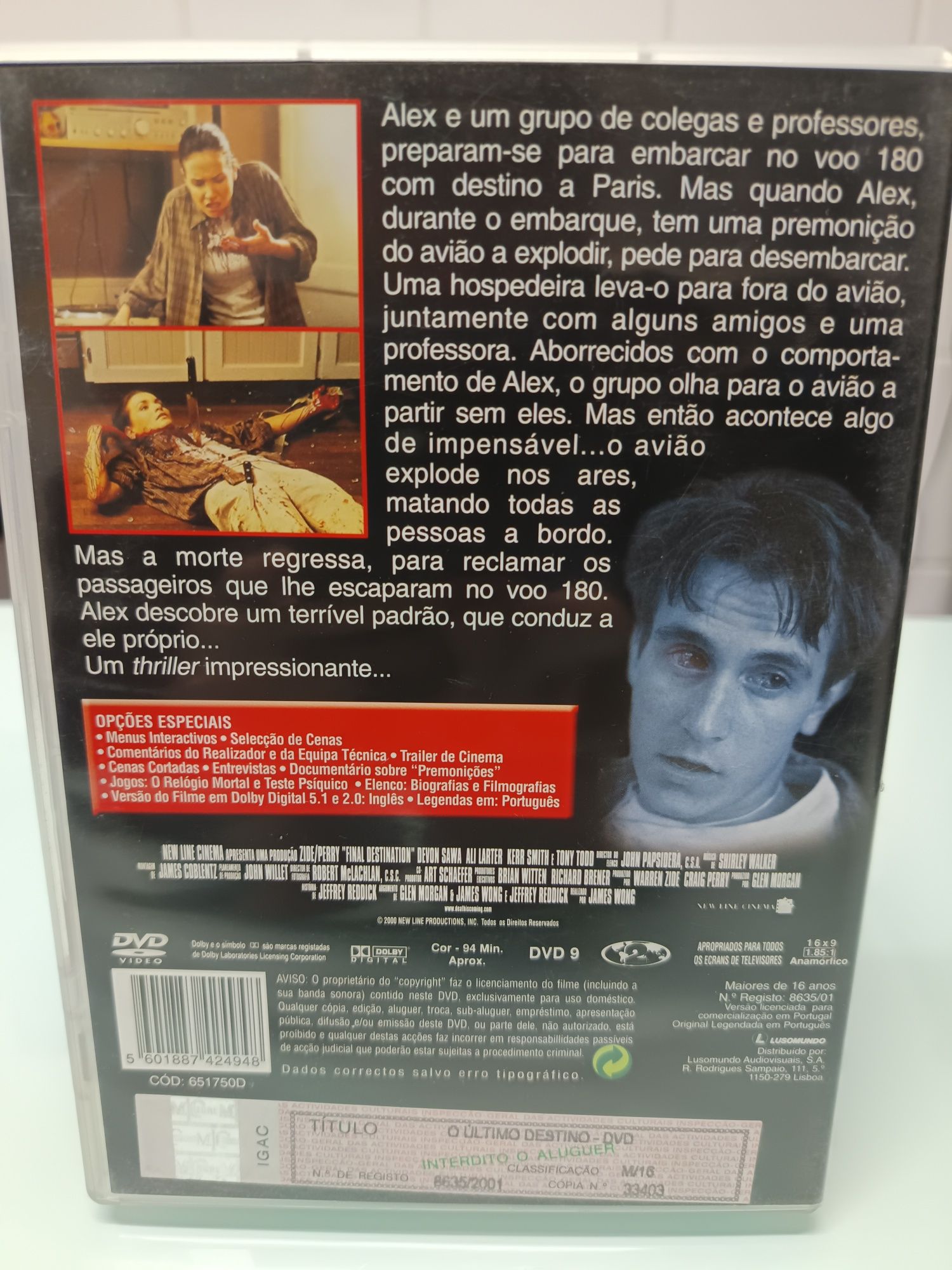 DVD o último destino