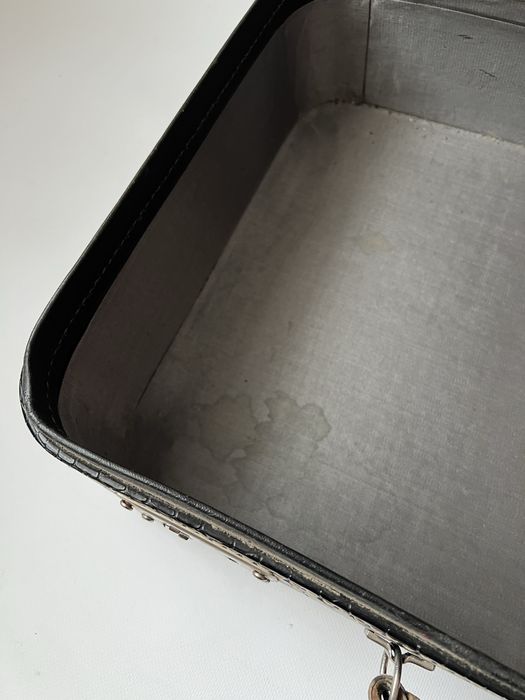 Чемодан шкіряна валіза сумка саквояж СРСР СССР вінтаж мос штамп