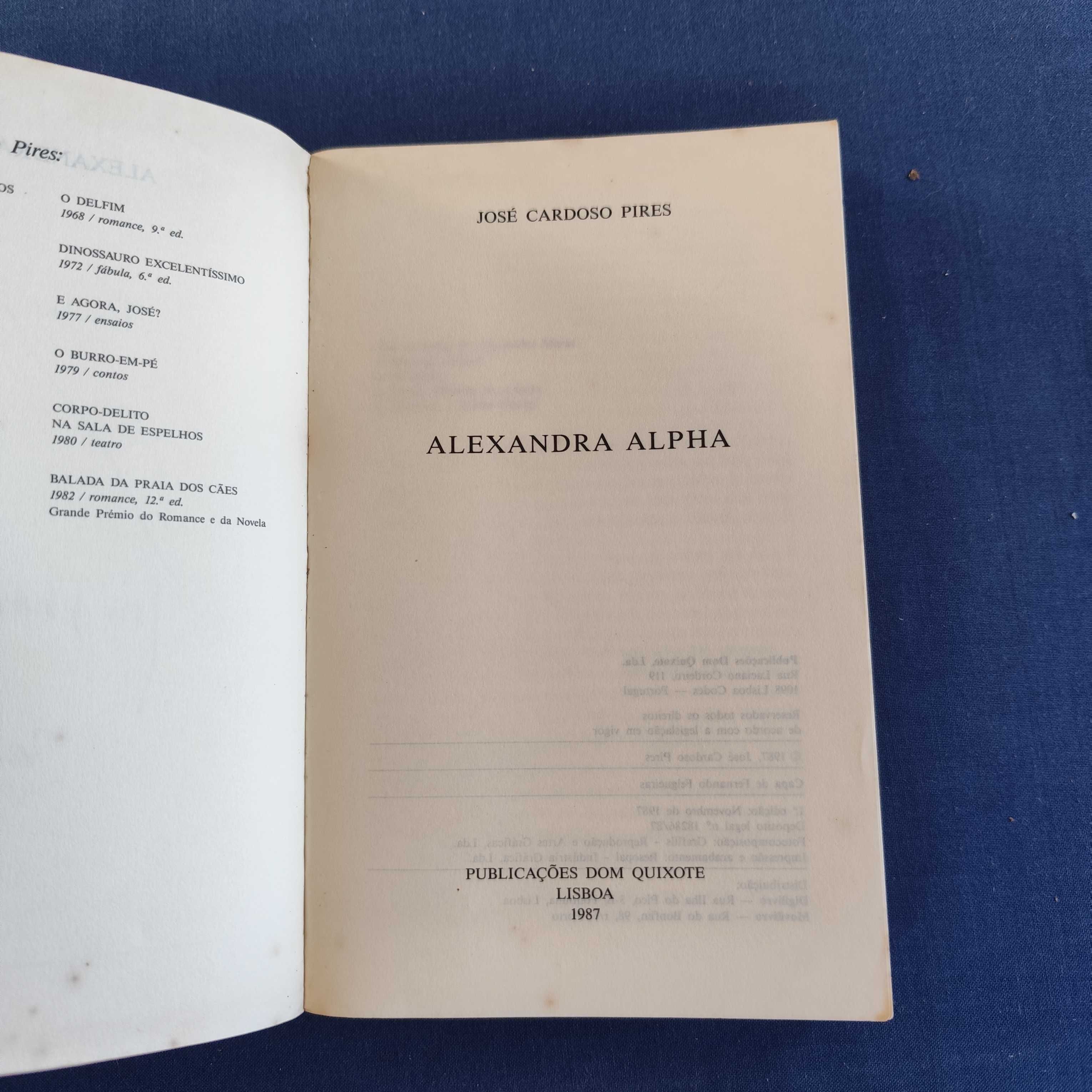 José Cardoso Pires - Alexandra Alpha