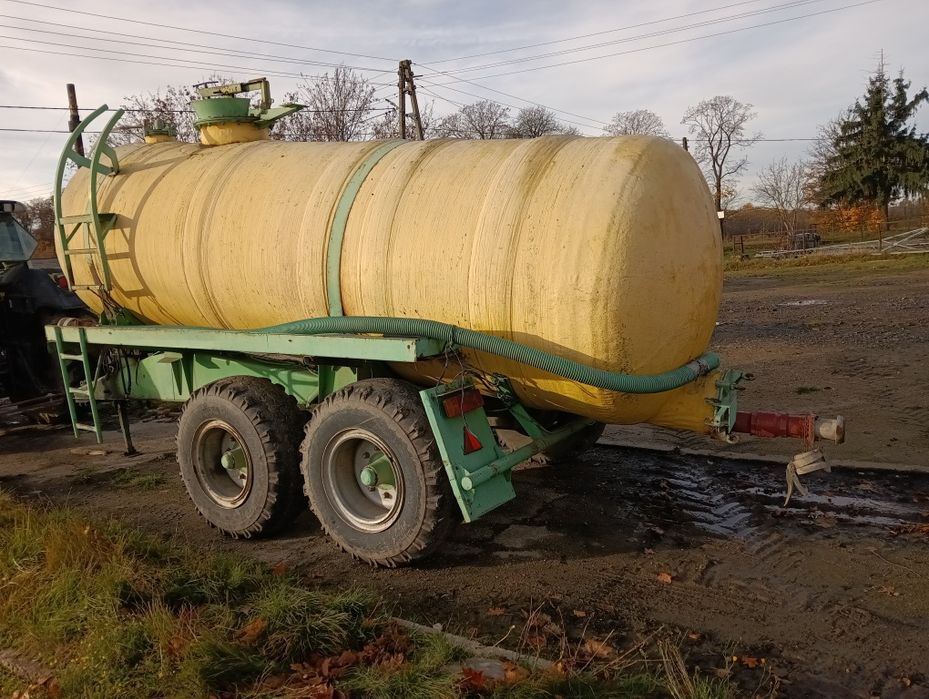 Beczkowóz fortschritt hts 10000l beczka asenizacyjne szambiarka