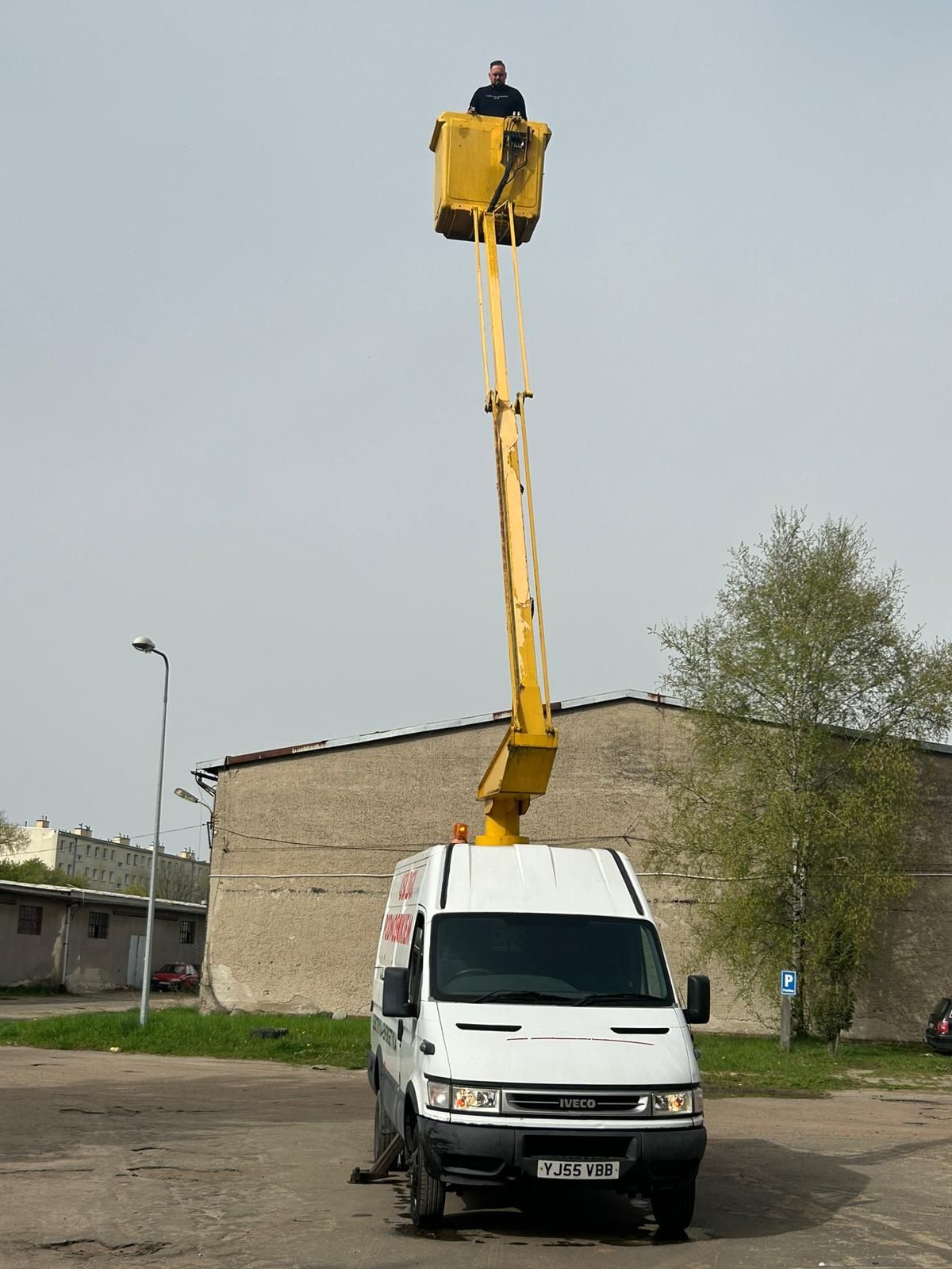 Iveco 50c13 2.8 td zwyżka podest podnośnik koszowy nowe UDT