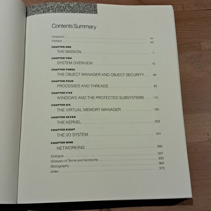 Livro "Inside Windows NT"