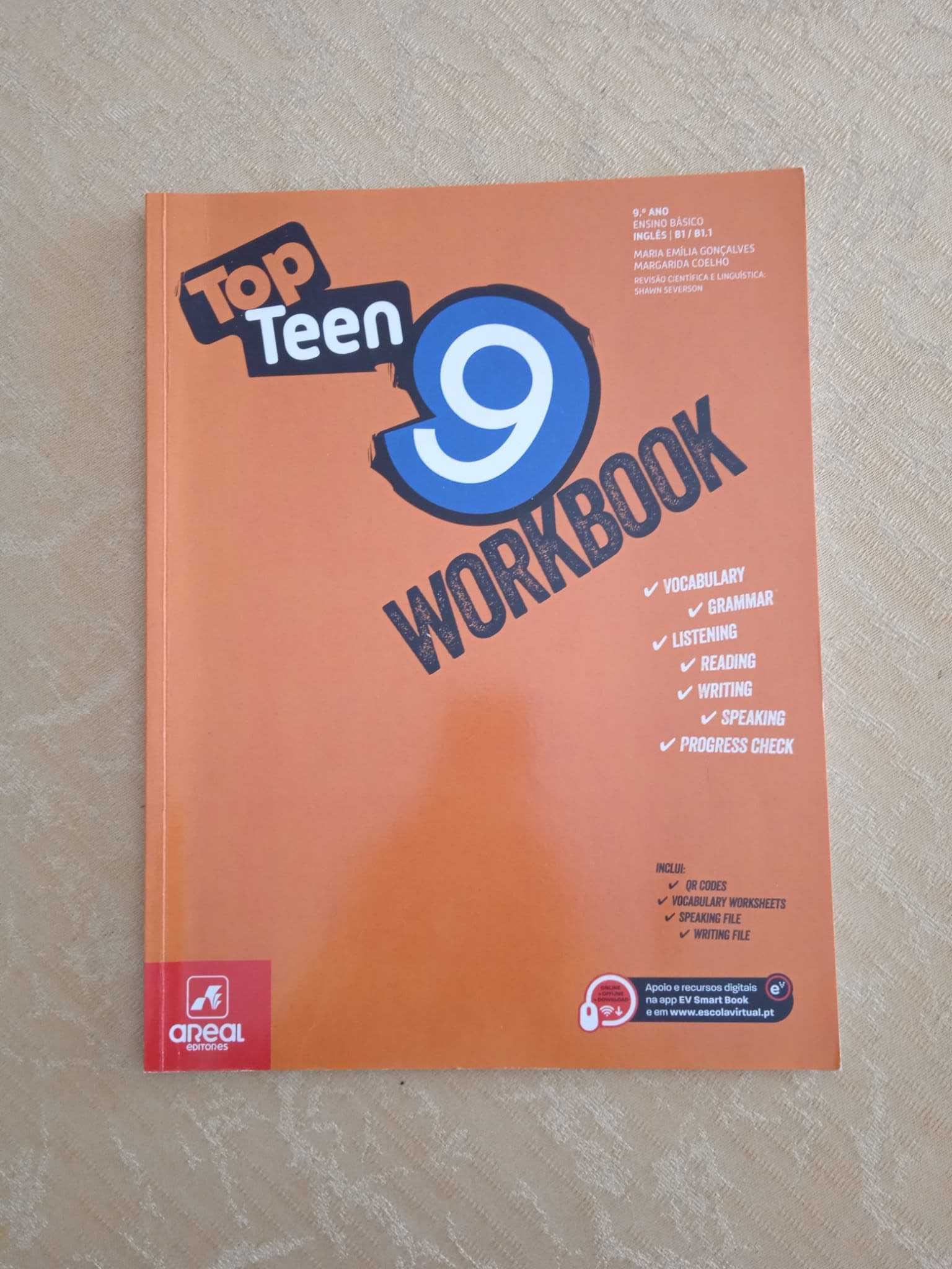 Manual Top Teen 9 - Inglês - 9.º Ano Escolar